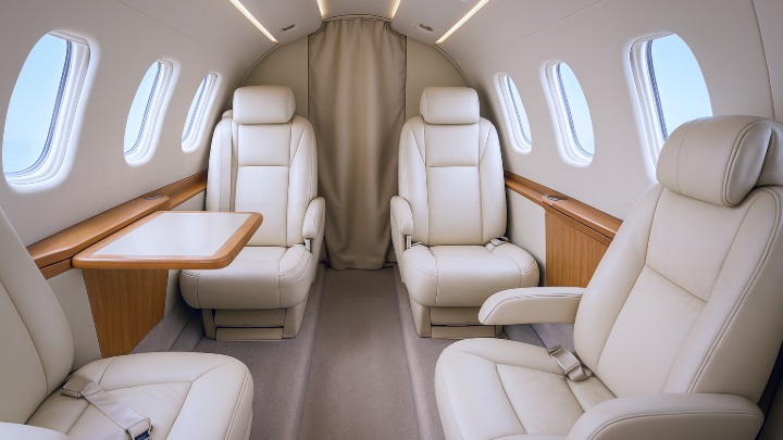 Citation Jet 1 - CJ1 Jet Interior